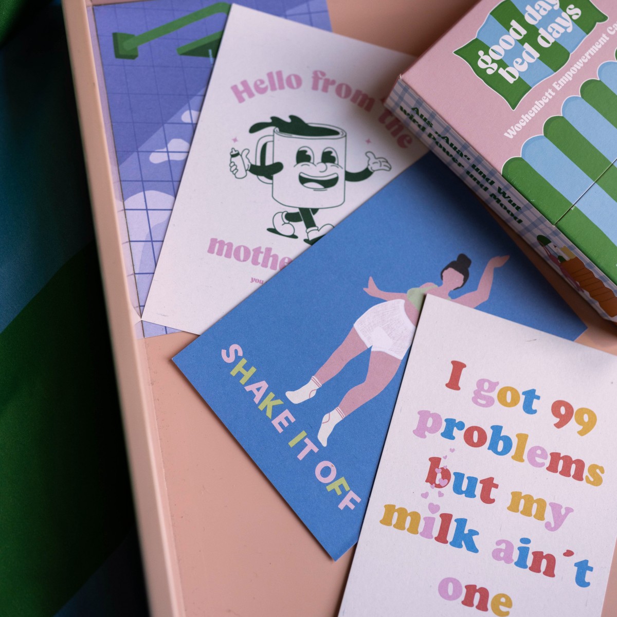 Wochenbett Empowerment Cards von moodie