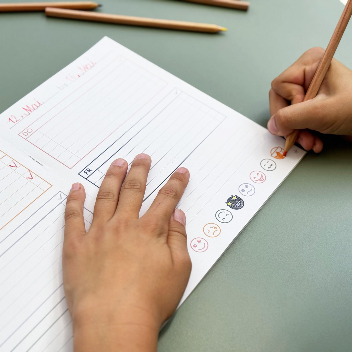 Hausaufgabenheft für die Grundschule – Growth Mindset – miratheresia