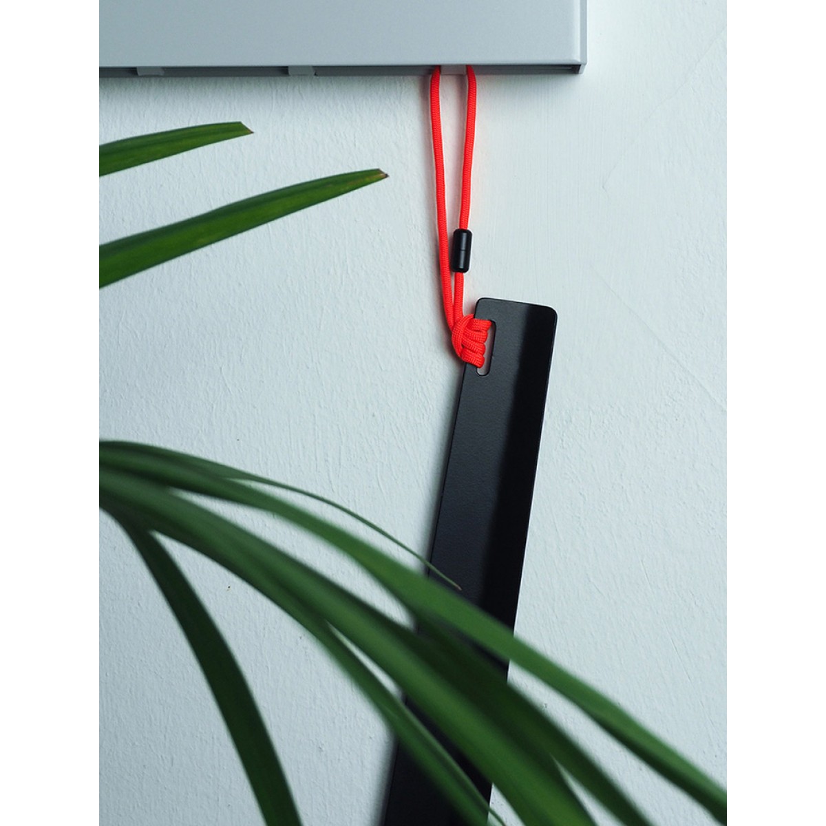 SHU - Schuhanzieher mit neonorangener Kordel von Rahmlow