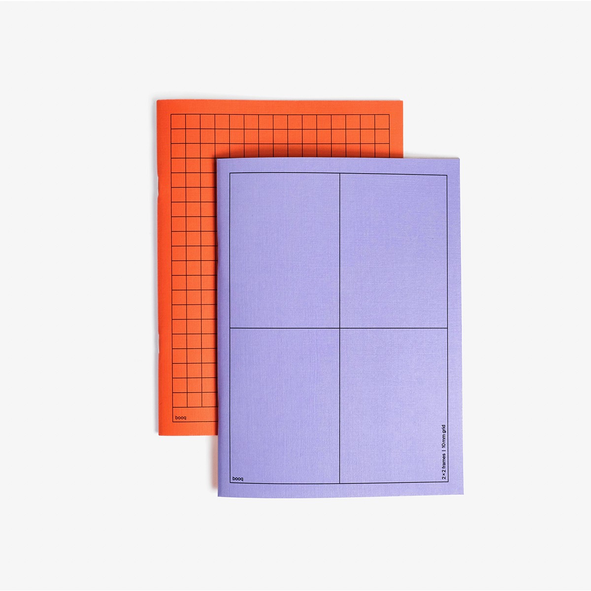 booq – purple-orange notebook – Edition Julie Joliat