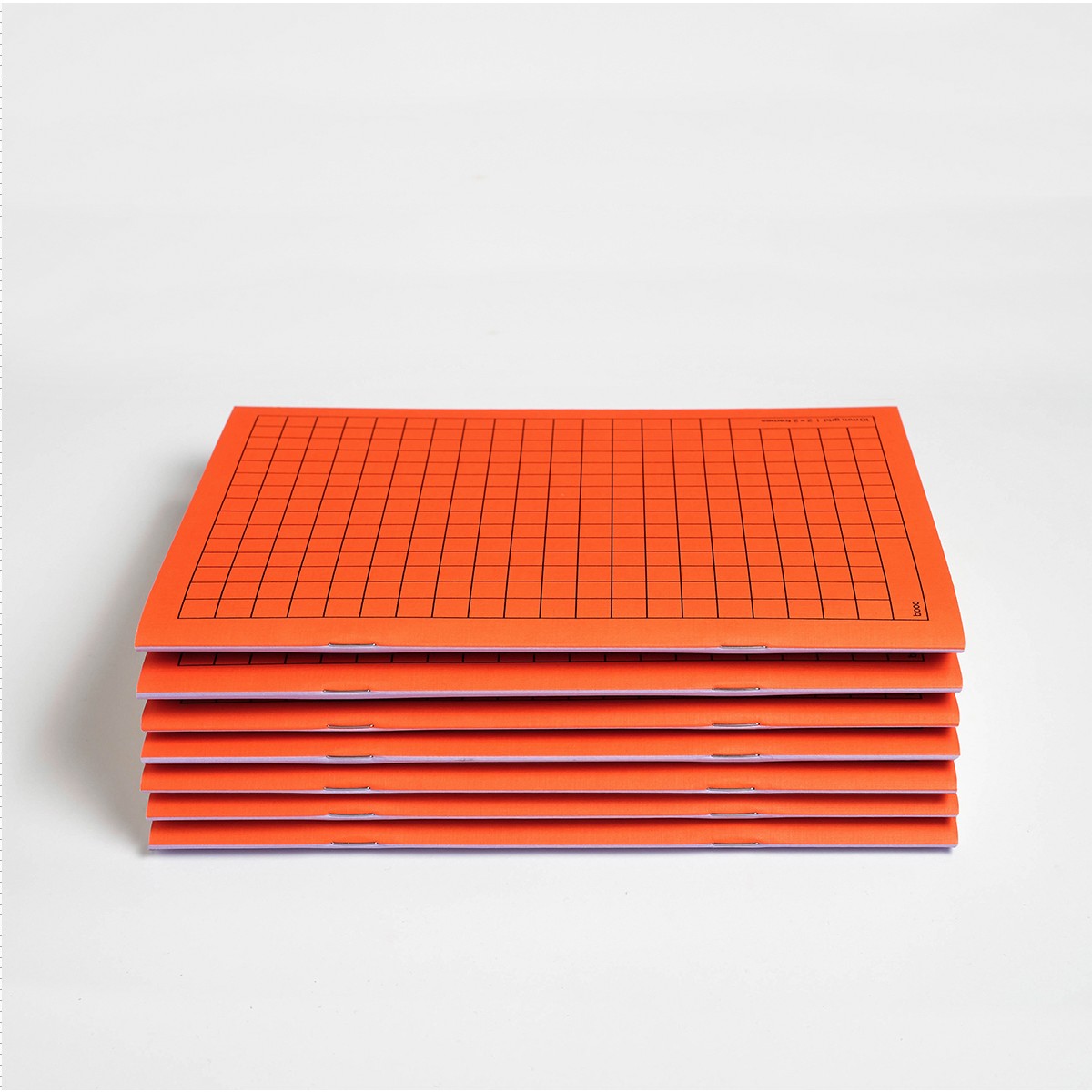 booq – purple-orange notebook – Edition Julie Joliat
