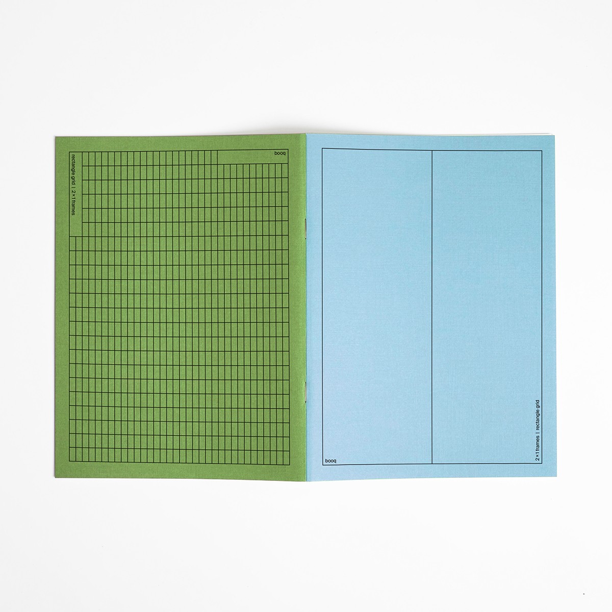 booq – blue-green notebook – Edition Julie Joliat