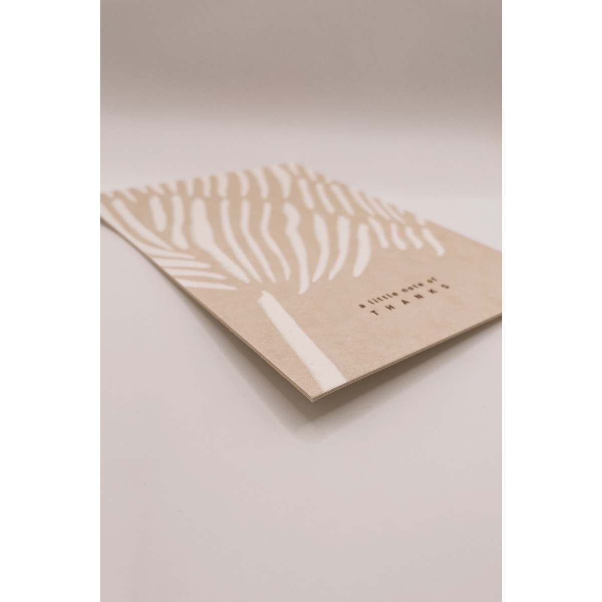 Postkarte - A LITTLE NOTE OF THANKS / OAY.PAPER