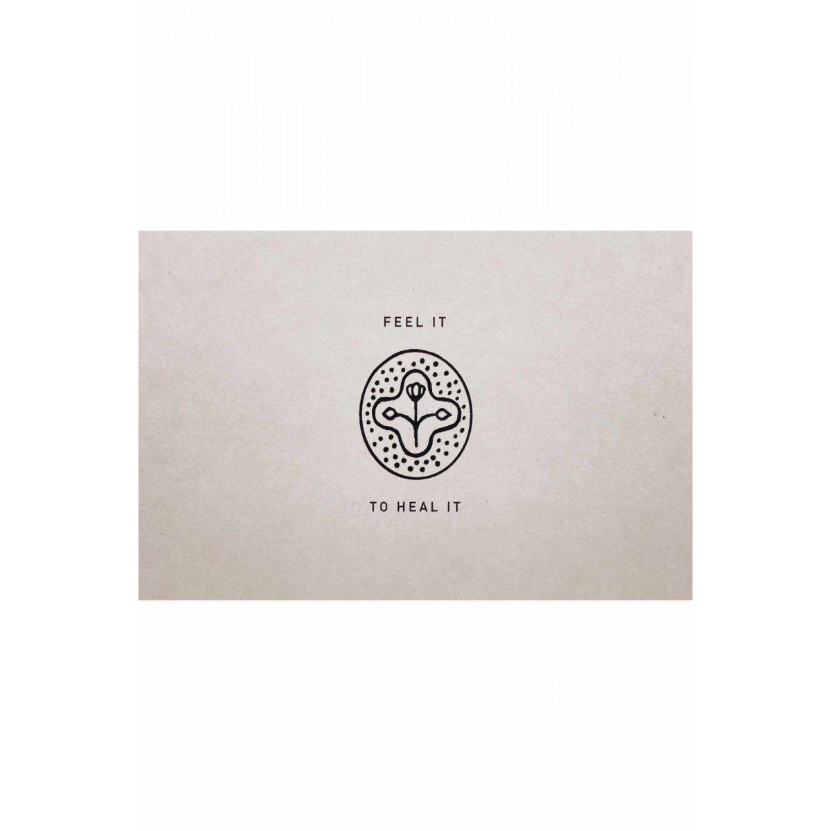 Postkarte - FEEL IT TO HEAL IT / OAY.PAPER