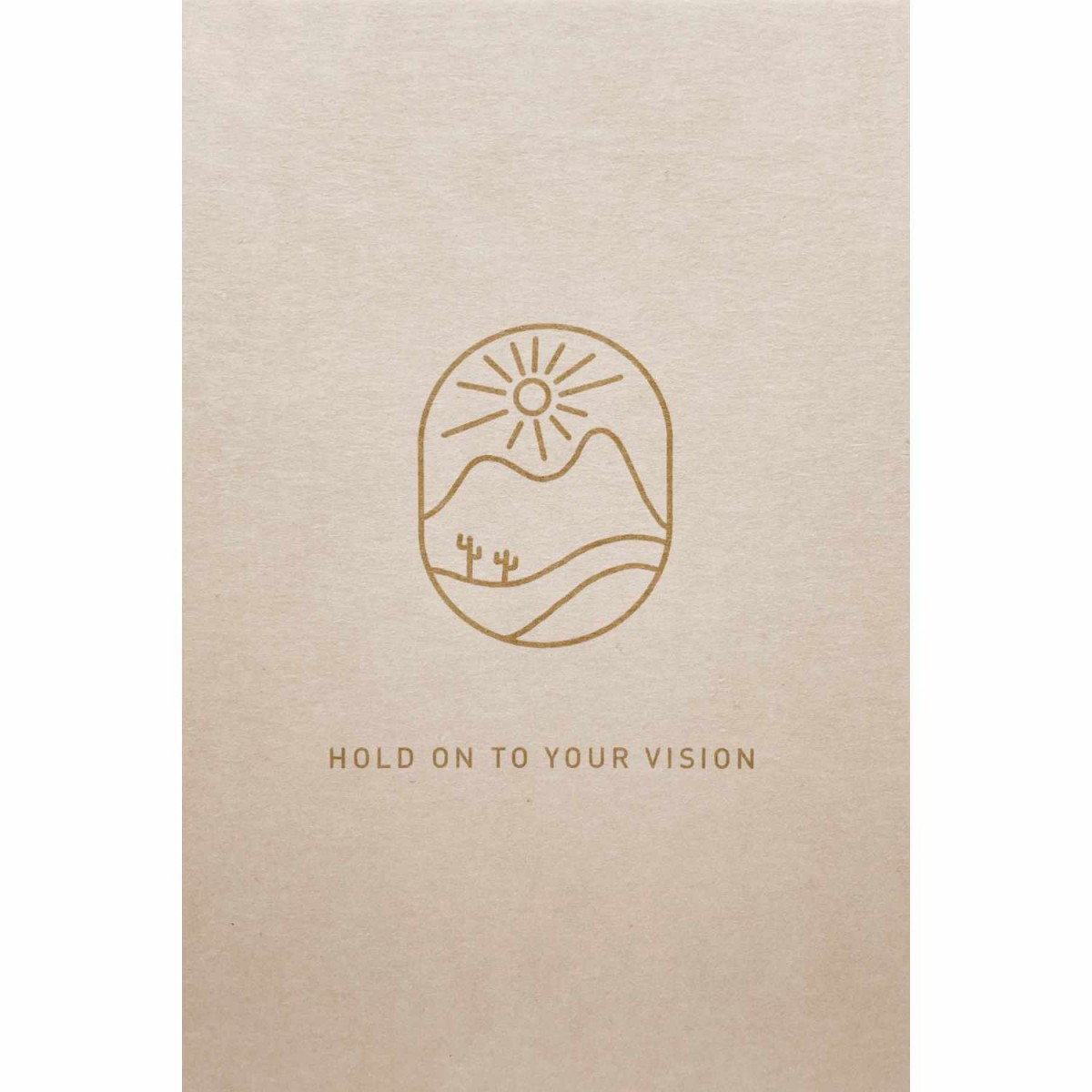 Postkarte - HOLD ON TO YOUR VISION / OAY.PAPER