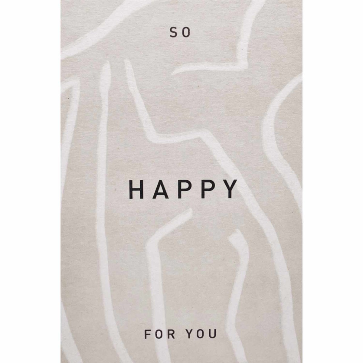 Postkarte - SO HAPPY FOR YOU / OAY.PAPER