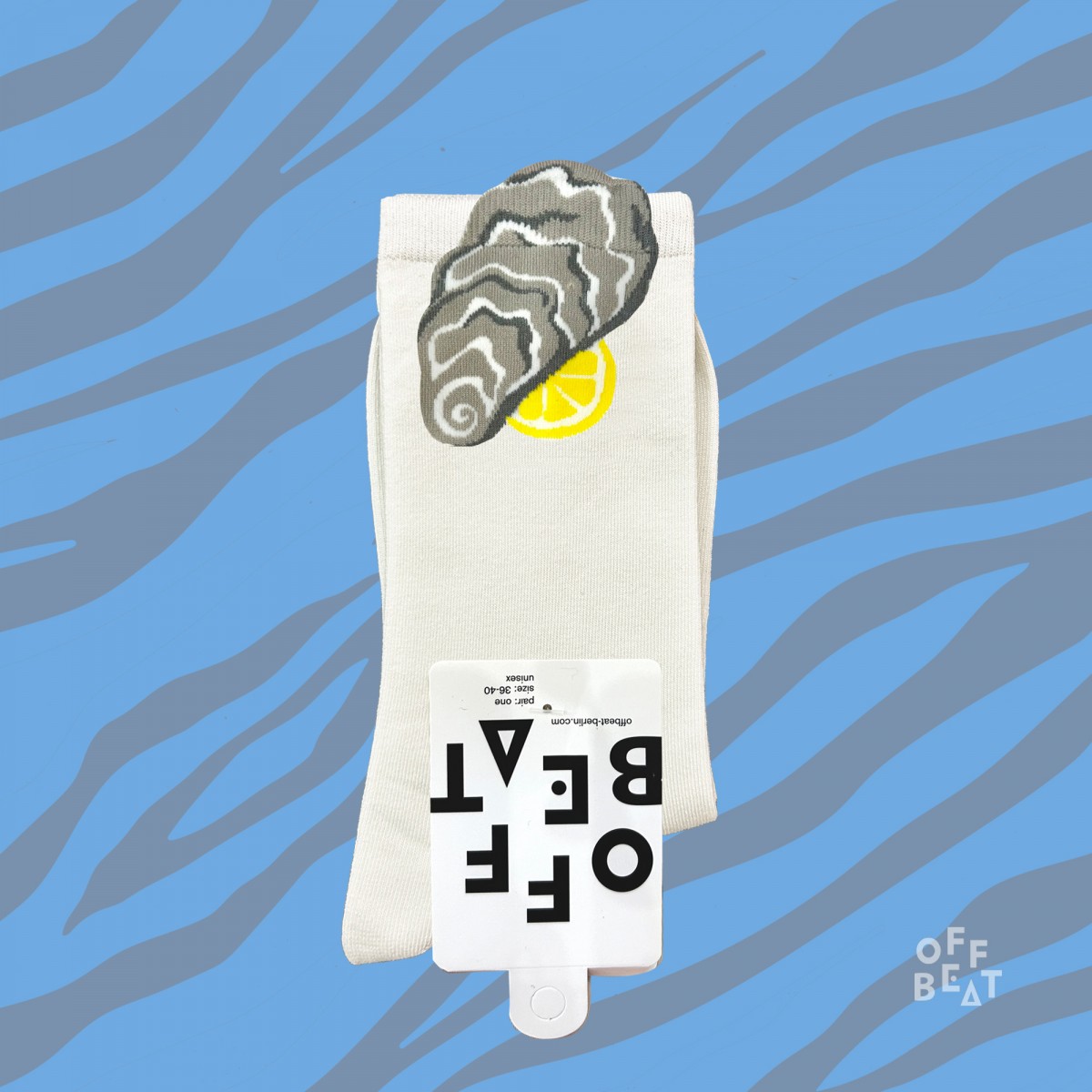 Pop-out Oyster Socken von Offbeat