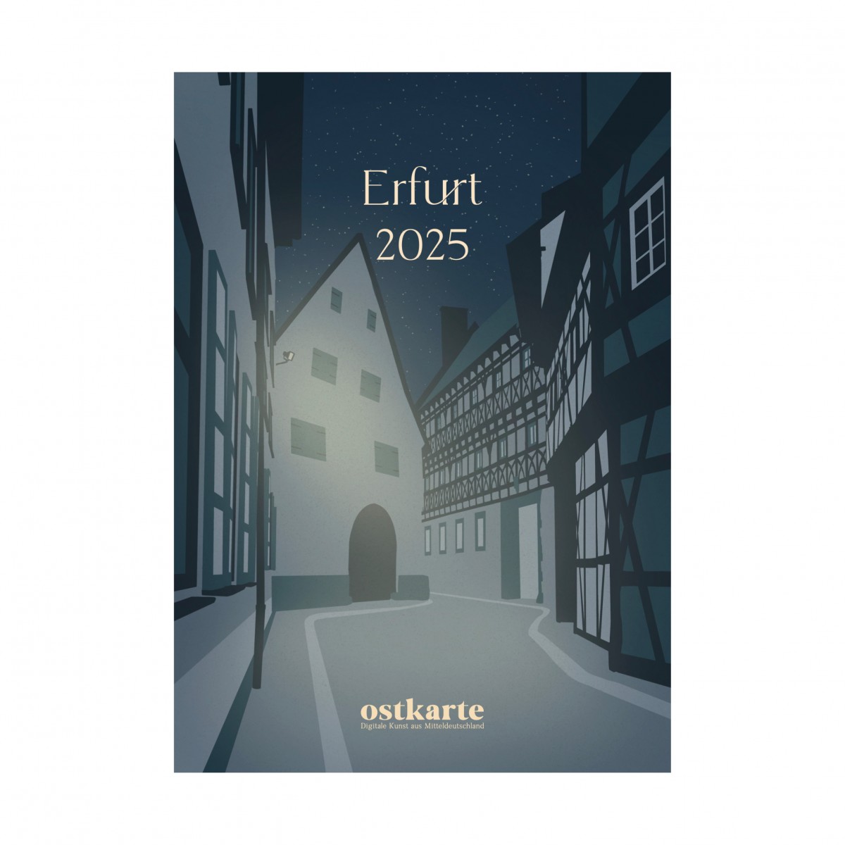 Erfurt Kalender 2025 - DIN A3 | ostkarte