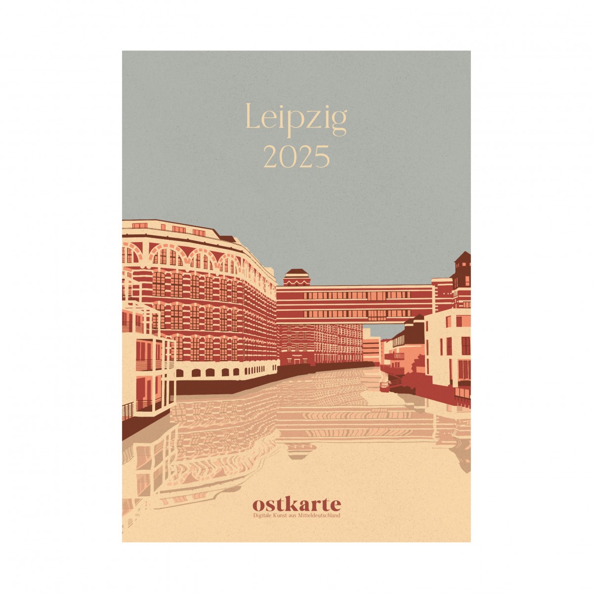 Leipzig Kalender 2025 - DIN A3 | ostkarte