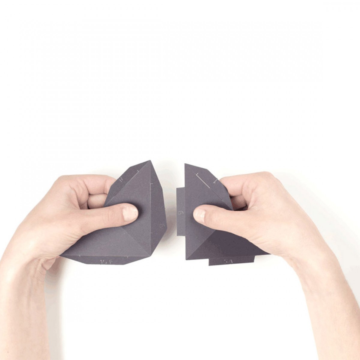 Papershape Wandtrophäe Hirsch Zum Zusammenstecken Selekkt Papershape Wandtrophäe Hirsch Zum Zusammenstecken