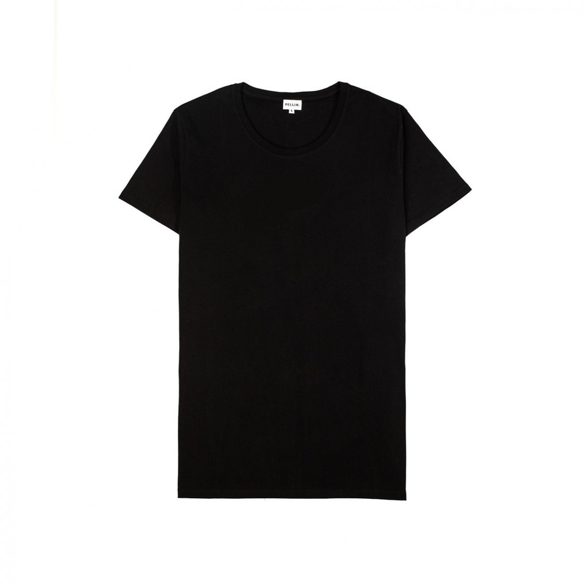 pellim. basic shirt schwarz