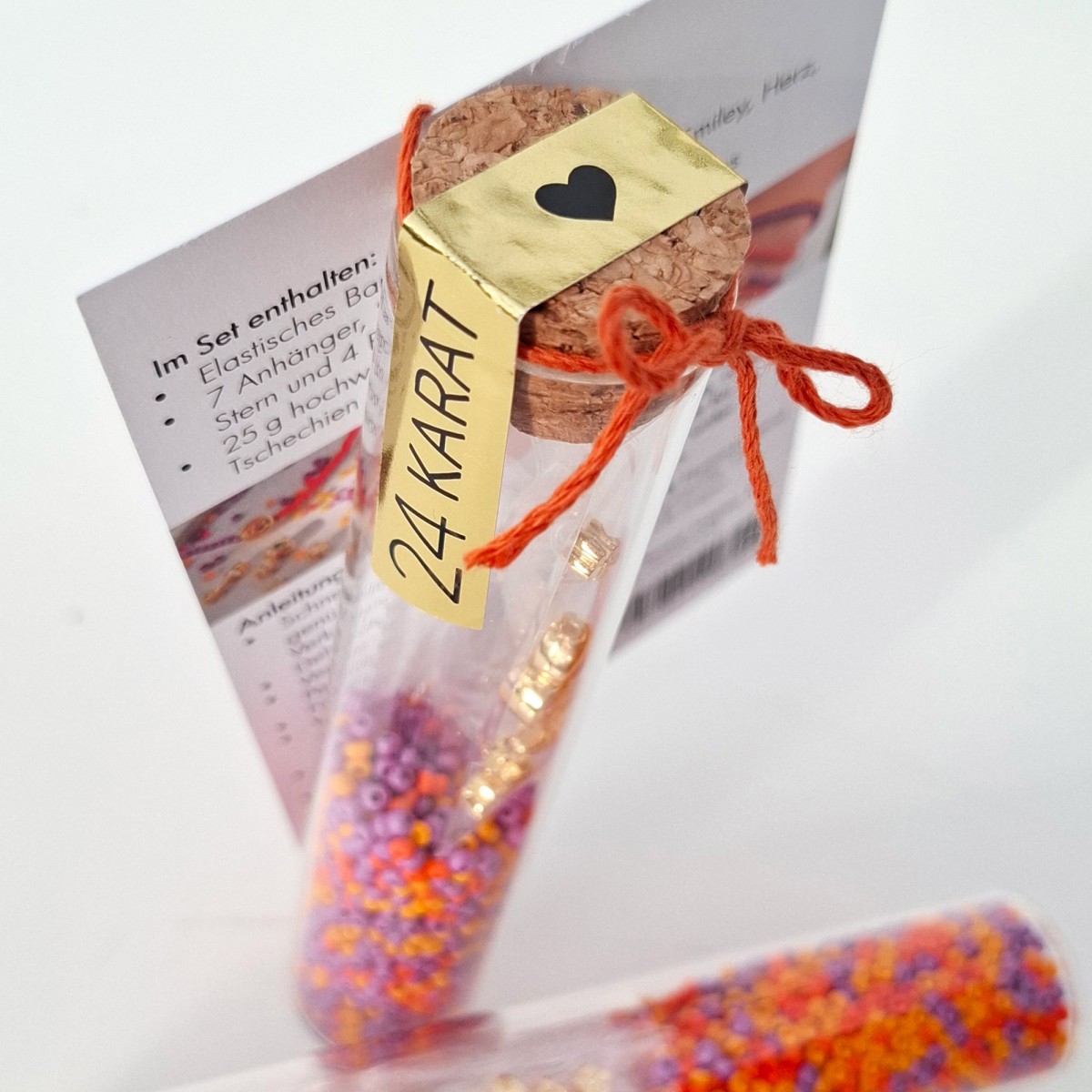 DIY Perlenset für Armbänder und Ringe - Happy Mix