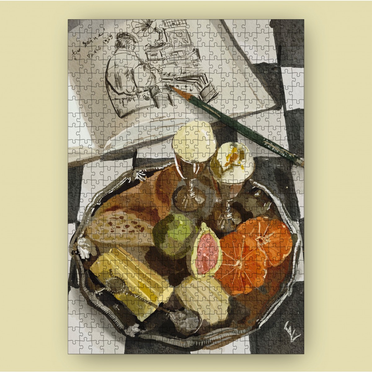 Das Puzzle Kollektiv - Puzzle "Petit-déjeuner" 1000 Teile
