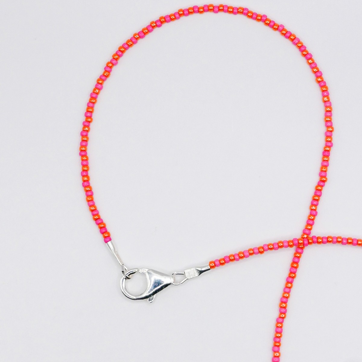 »Basic Kette« in Orange und Pink von pinapina