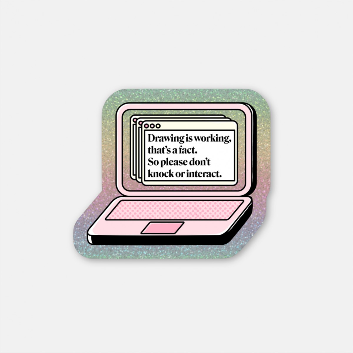 Sticker-Set Home Office – Brunhilda 
