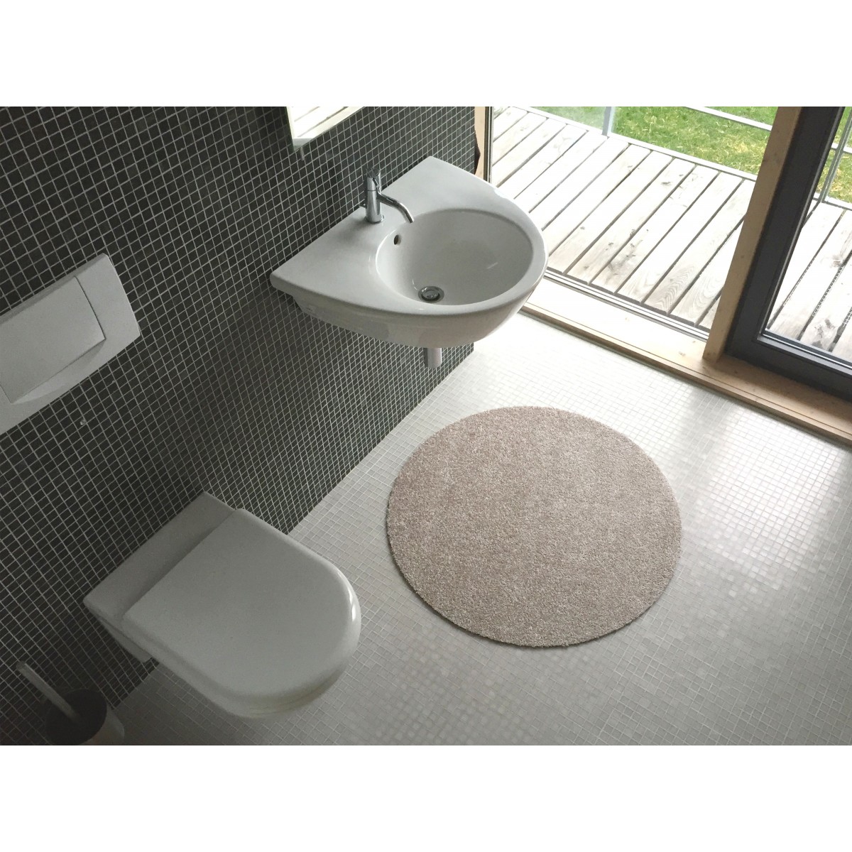 Keilbach Fußmatte point ø85cm