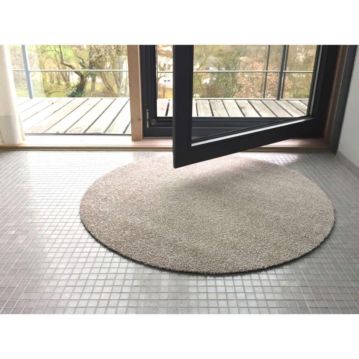 Keilbach Fußmatte point-grande ø115cm 