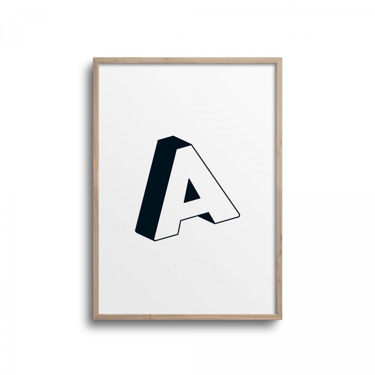 POSTER ABC – ALPHABET BUCHSTABE A Studio Schön® ABC Kollektion