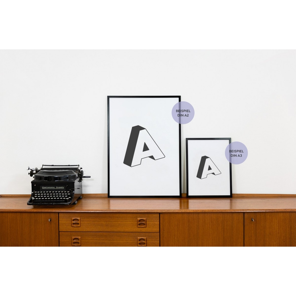 POSTER ABC – ALPHABET BUCHSTABE A
Studio Schön® ABC Kollektion