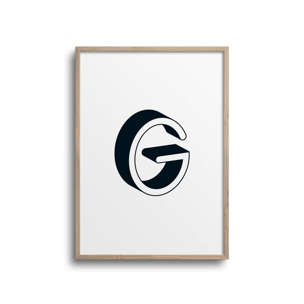 POSTER ABC – ALPHABET BUCHSTABE G Studio Schön® ABC Kollektion