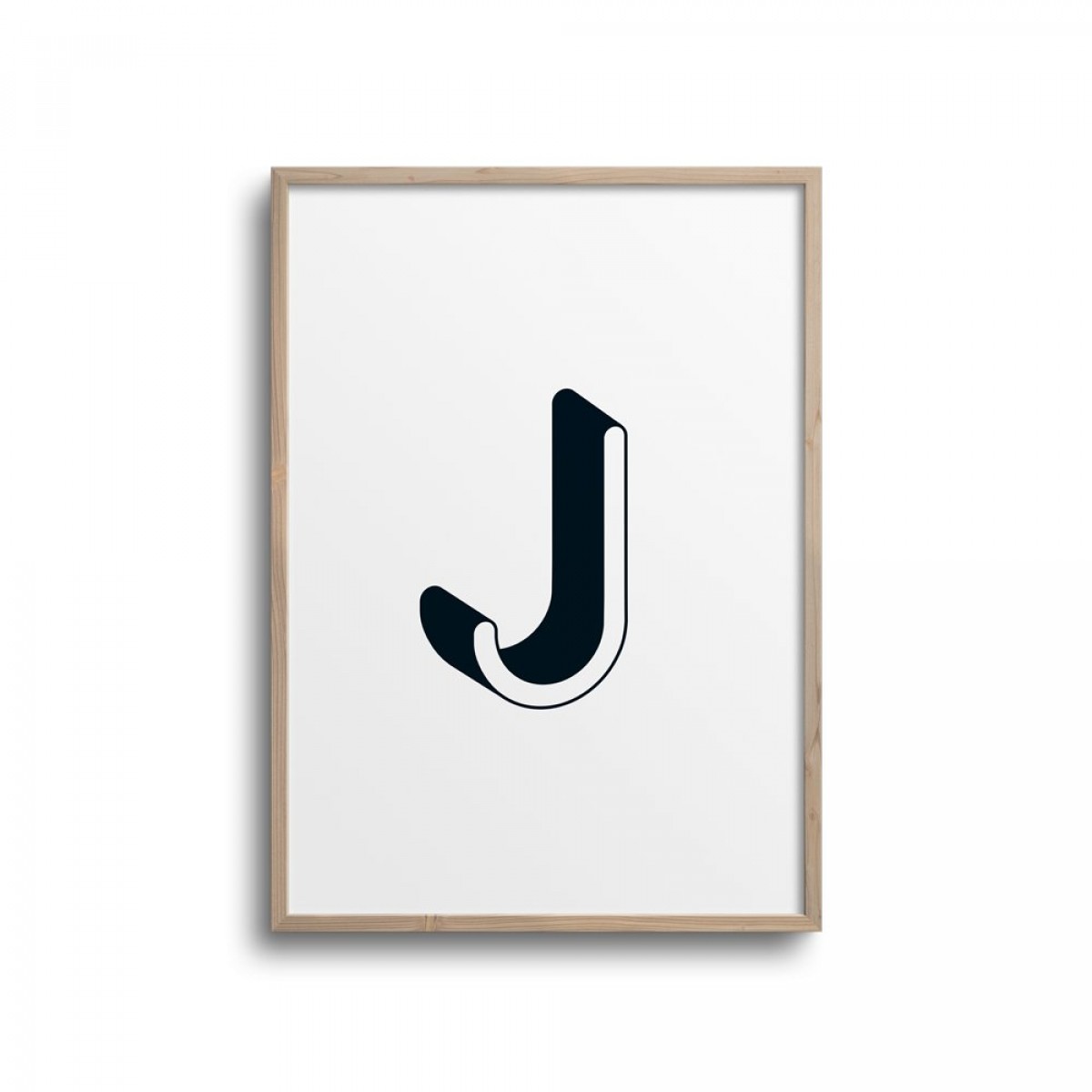 POSTER ABC – ALPHABET BUCHSTABE J Studio Schön® ABC Kollektion