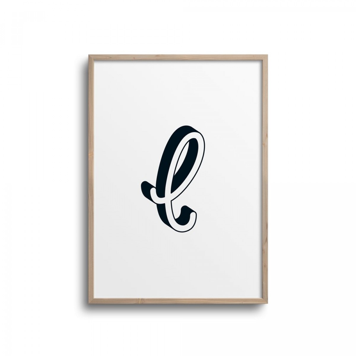 POSTER ABC – ALPHABET BUCHSTABE L Studio Schön® ABC Kollektion