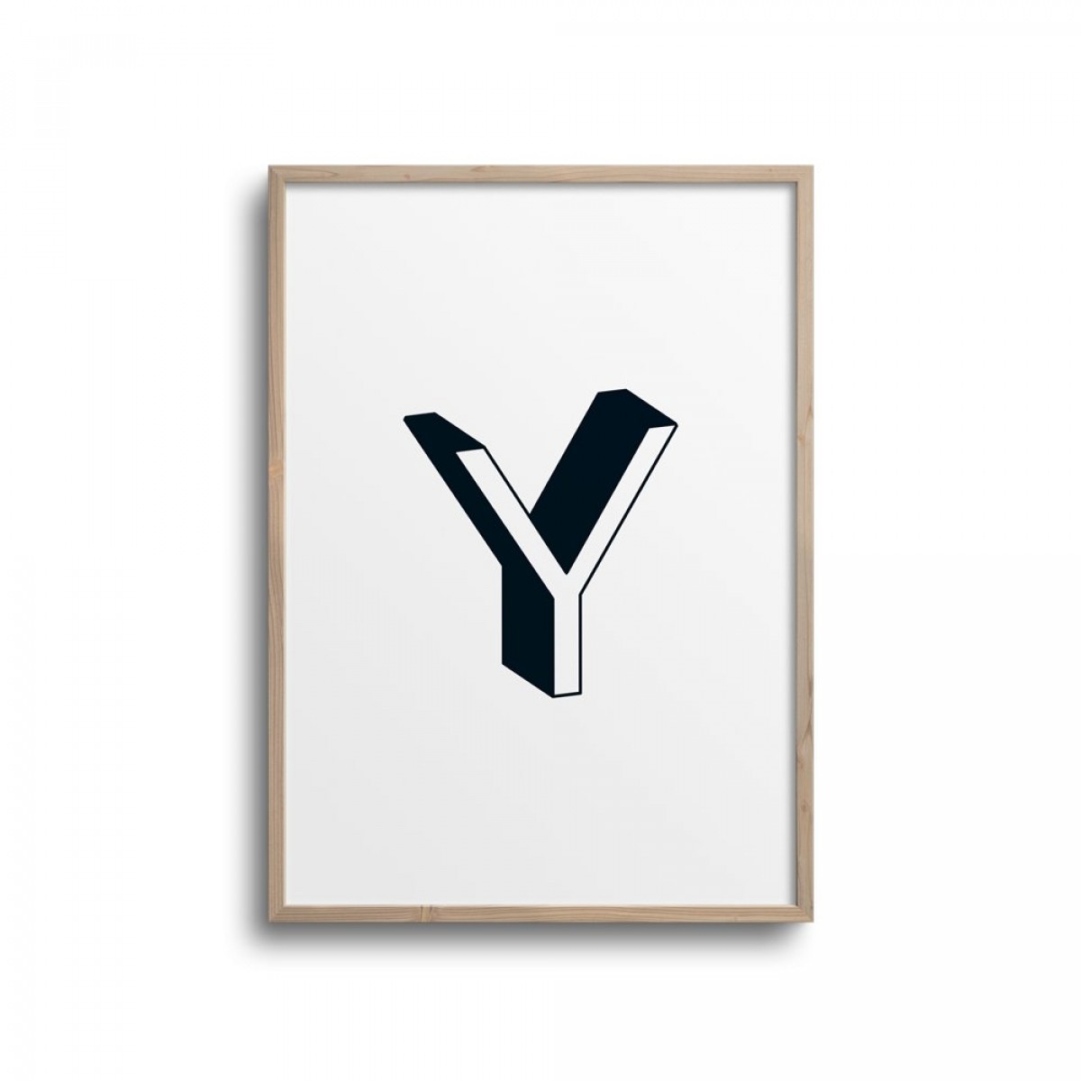 POSTER ABC – ALPHABET BUCHSTABE Y Studio Schön® ABC Kollektion