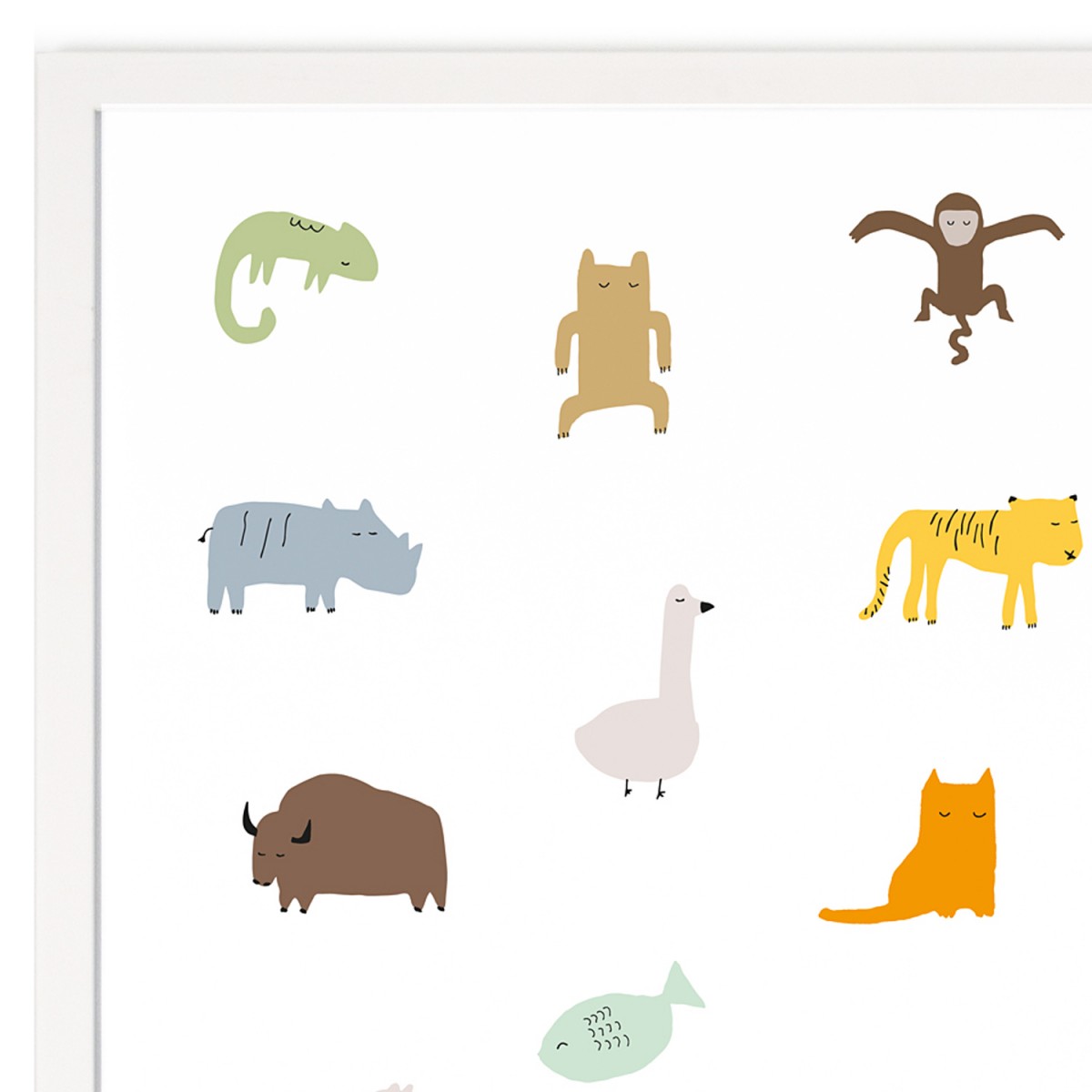 Human Empire So Many Animals Poster (50x70cm)
