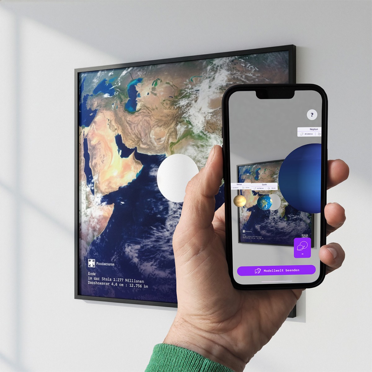 Faszinatur Poster Erde – Das Poster mit interaktiver AR App