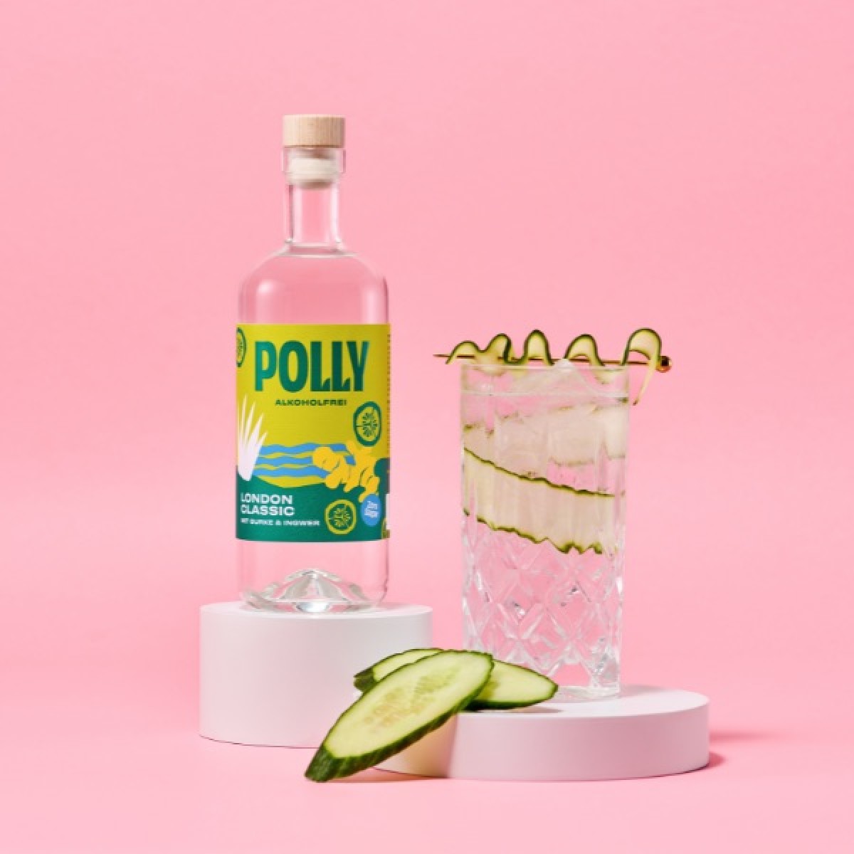 POLLY London Classic 500 ml – Alkoholfreie Alternative inspiriert von Gin
