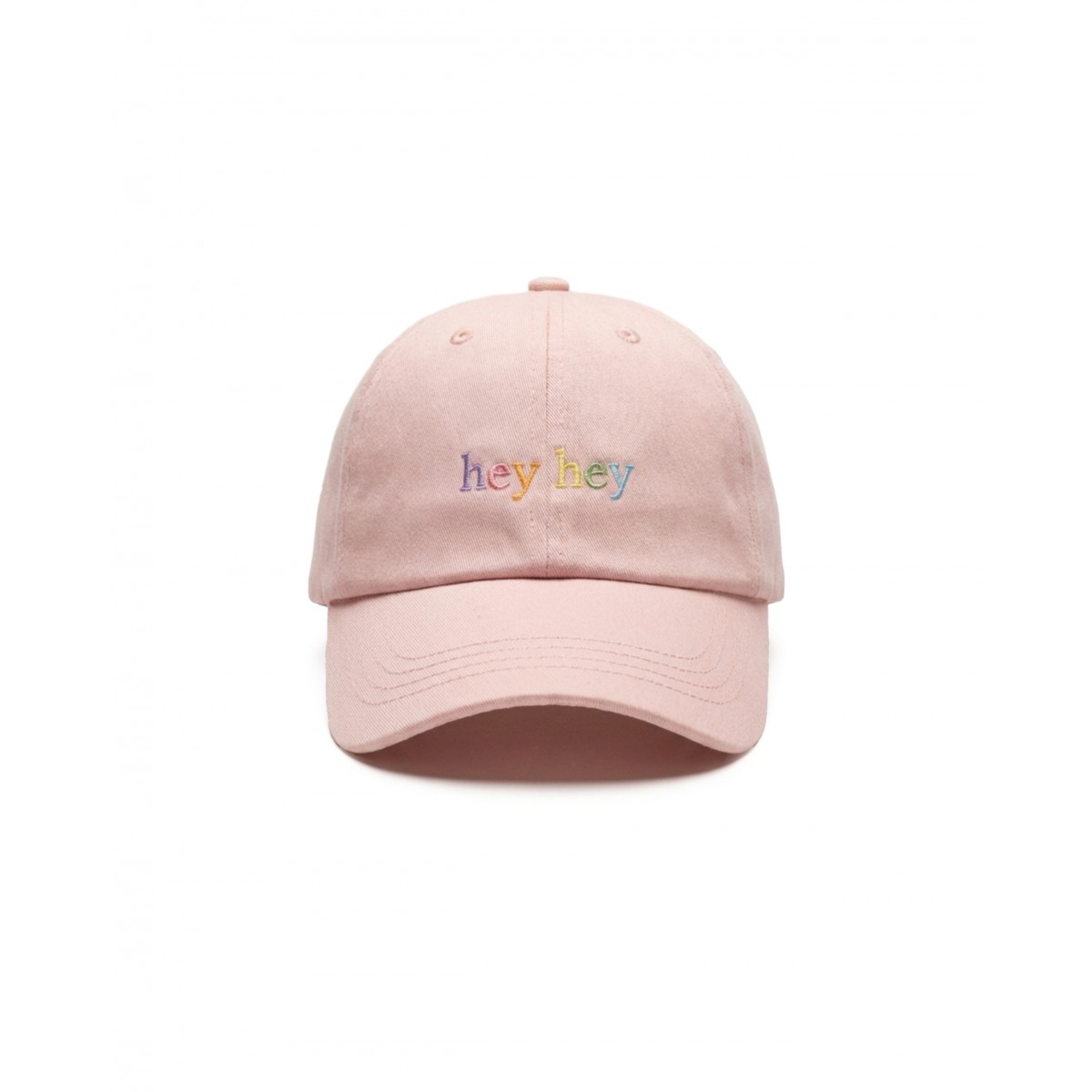 hey hey Rainbow Cap 2.0 - powder pink