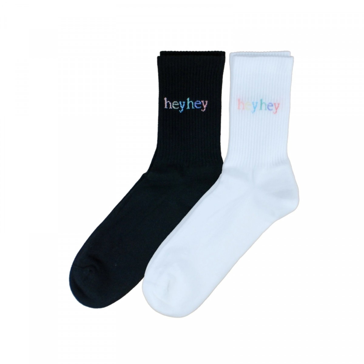 Rainbow Socken Weiß – hey hey studios