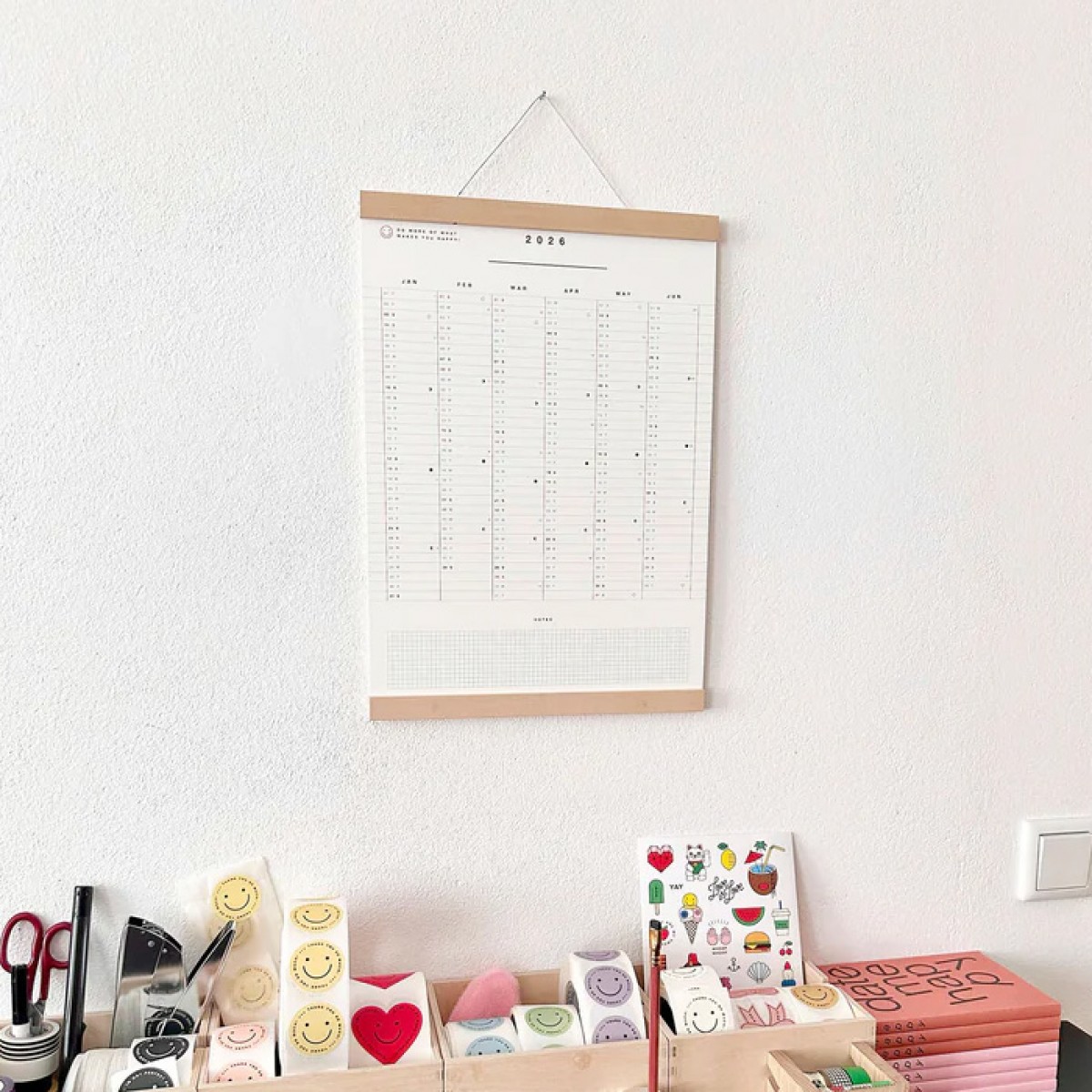 redfries future 2026 – Wandkalender DIN A3