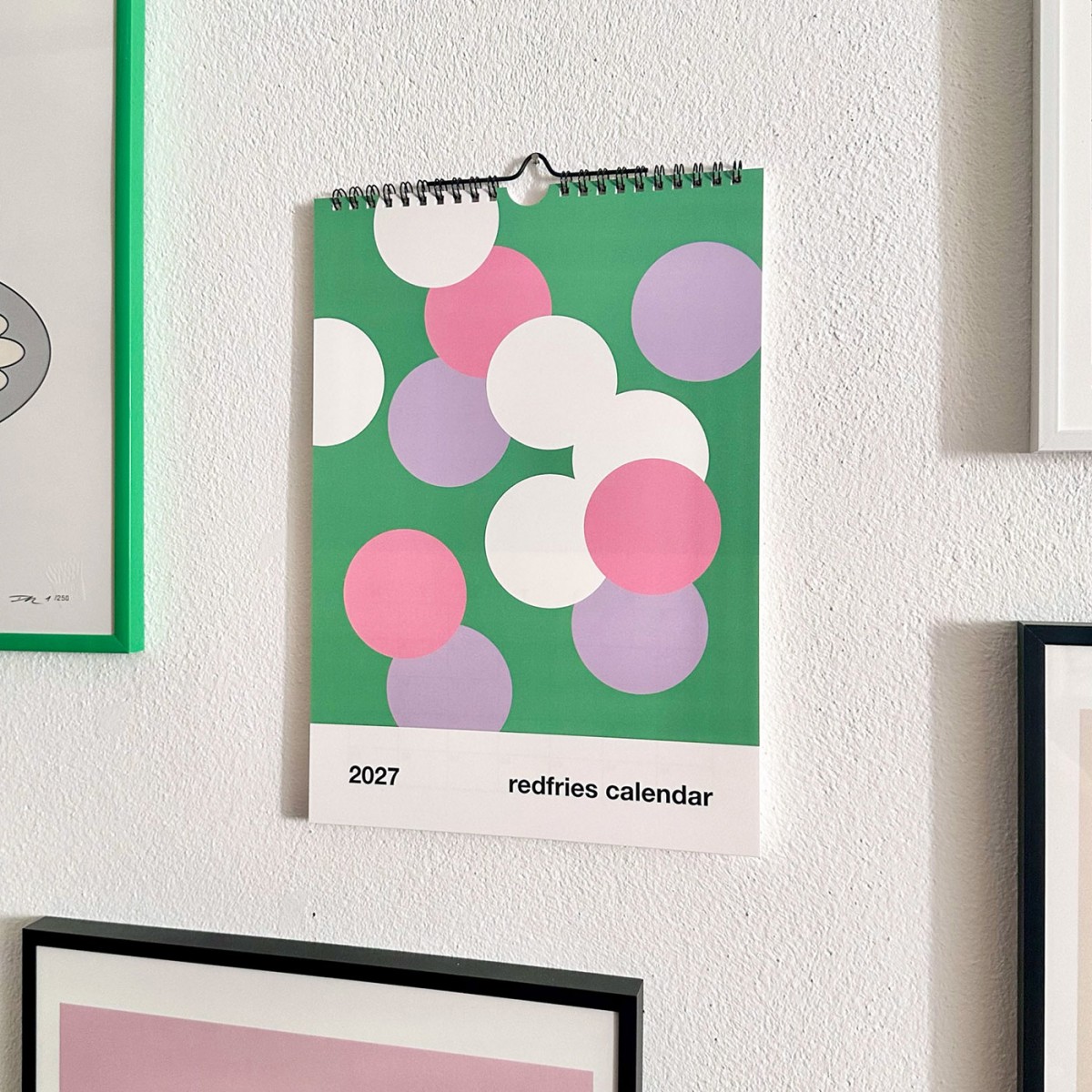 redfries shapes 2027 – Monatskalender DIN A4