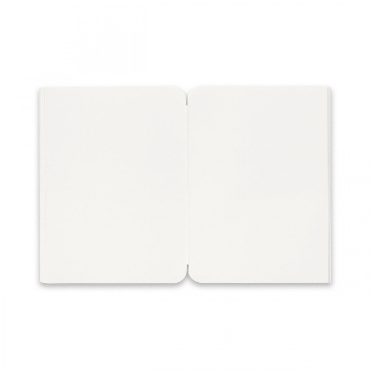 reinheft Papier blanko zum Auswechseln für Umschlag Größe L oder M, 2 x 64 Seiten
