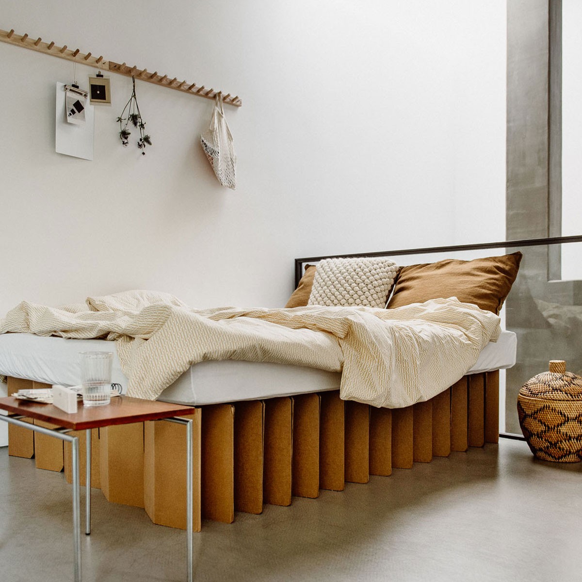Nachhaltiges Bett 2.0 (natur) | ROOM IN A BOX