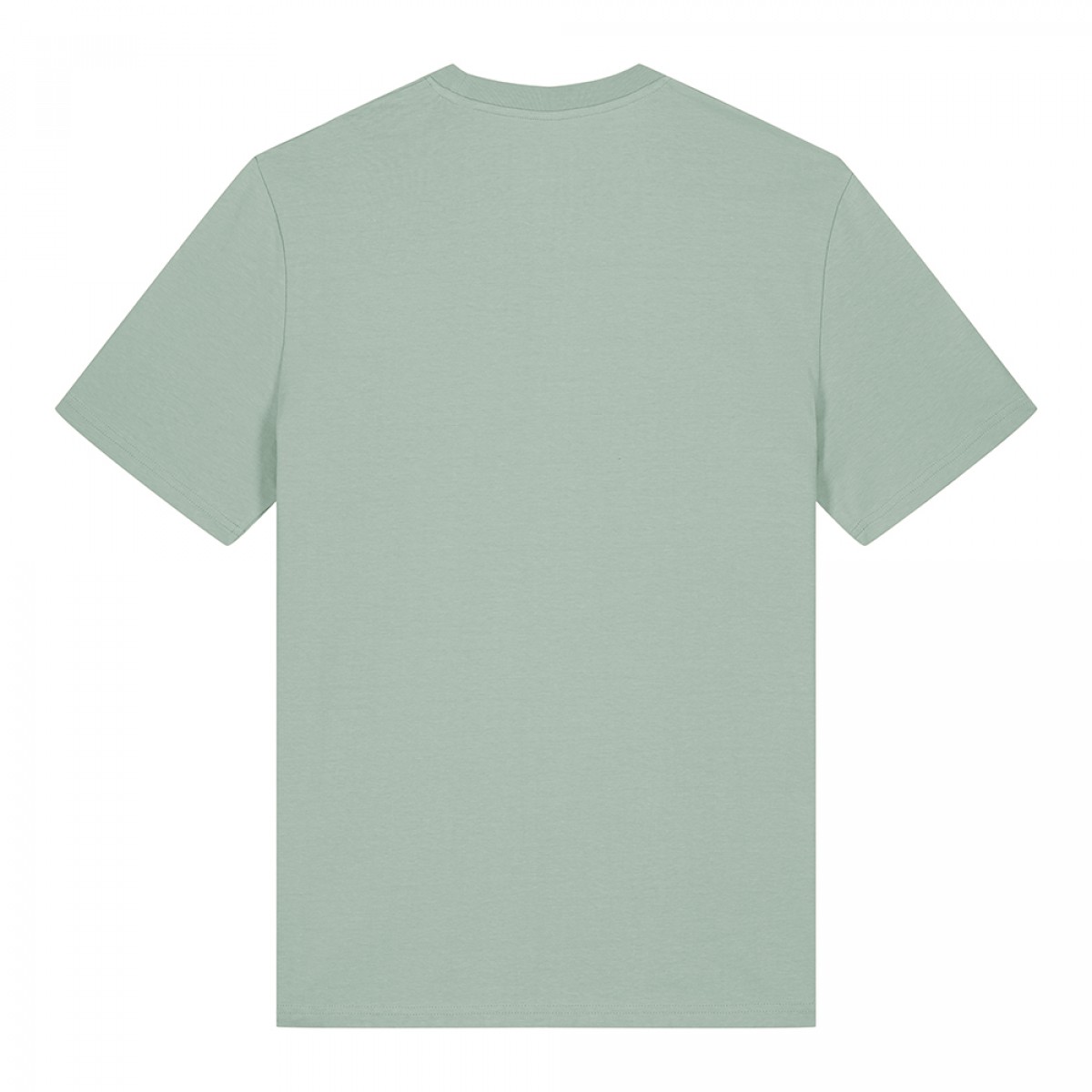 ORGANIC T-SHIRT SMILEY STICK WEISS | UNISEX | SALBEI – Studio Schön®