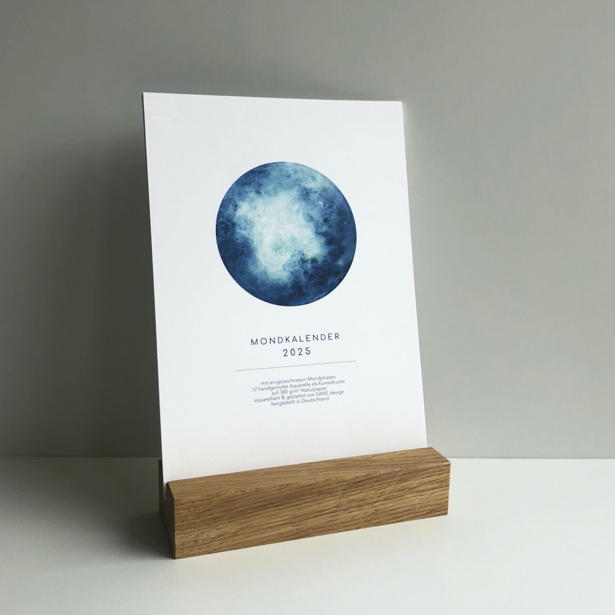Mondkalender 2025, Tischkalender - SANS.