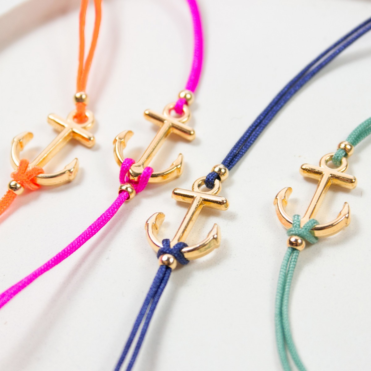Armband auf Karte - Anker - Meer-Erinnerungen