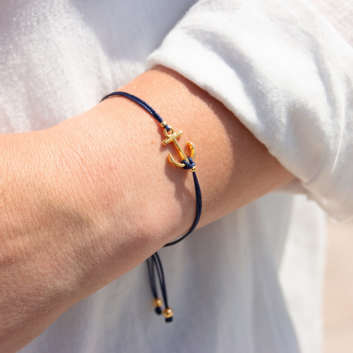 Armband auf Karte - Anker - Du bist mein Anker