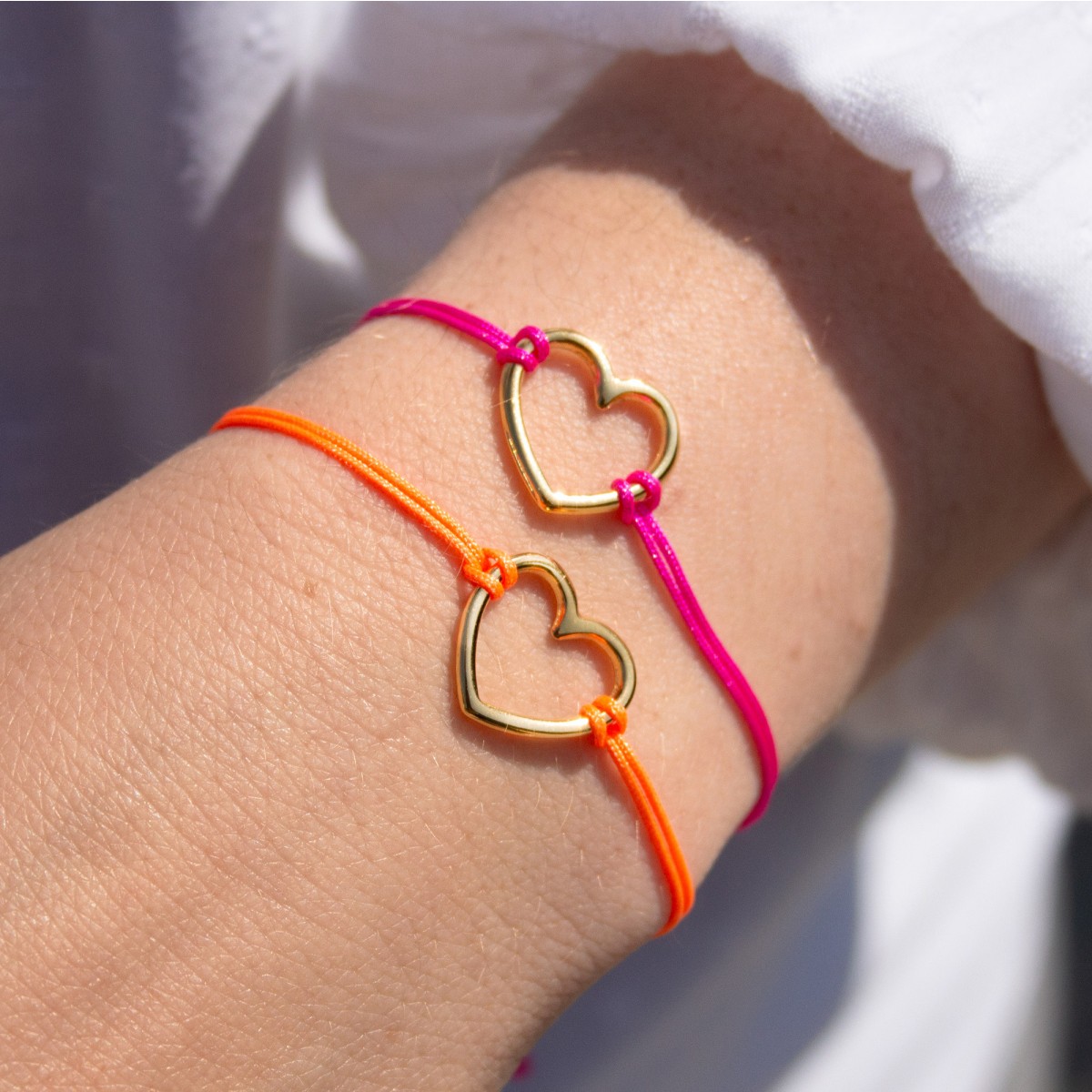 Armband auf Karte - Herz - Liebe