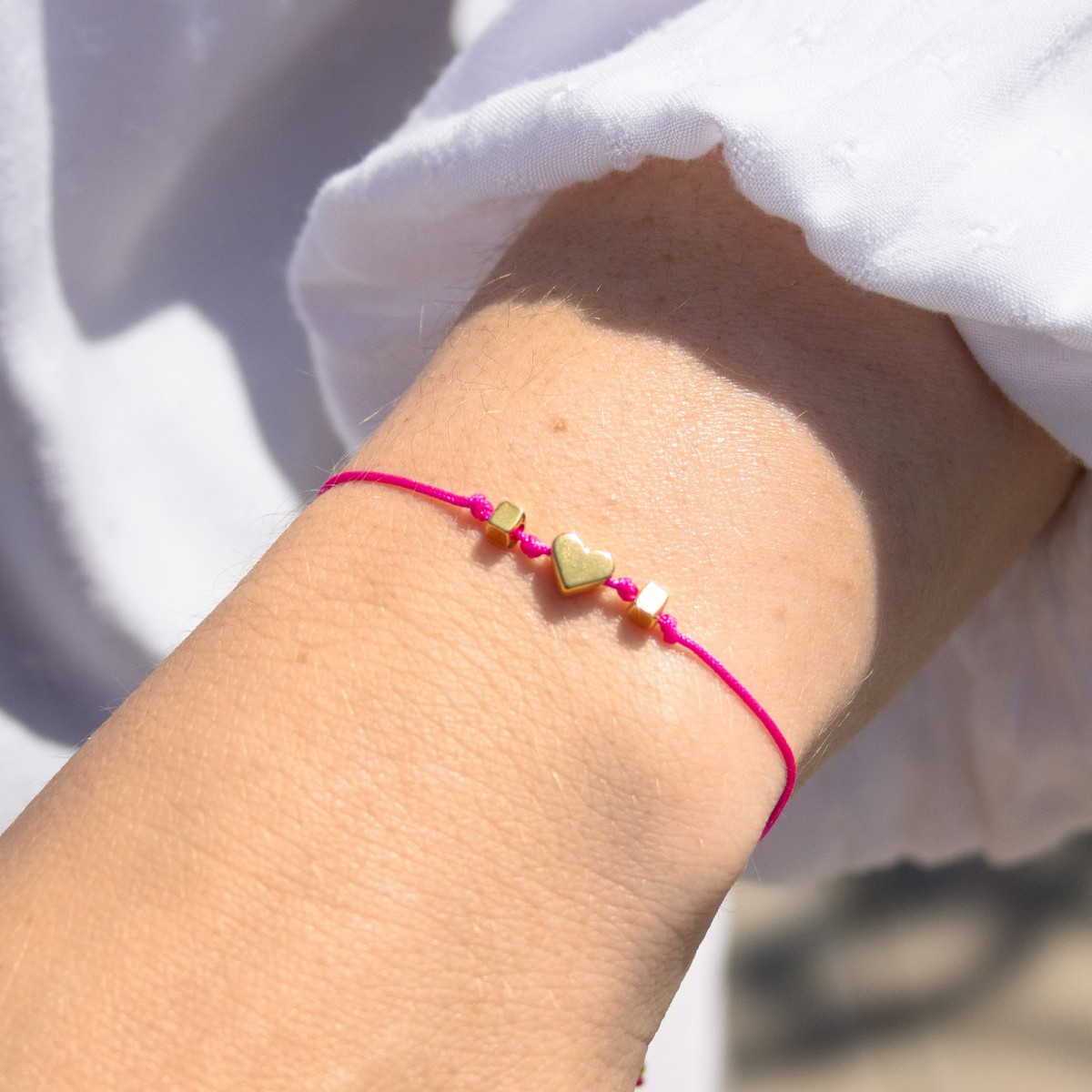Armband auf Karte - Herz - von Herzen