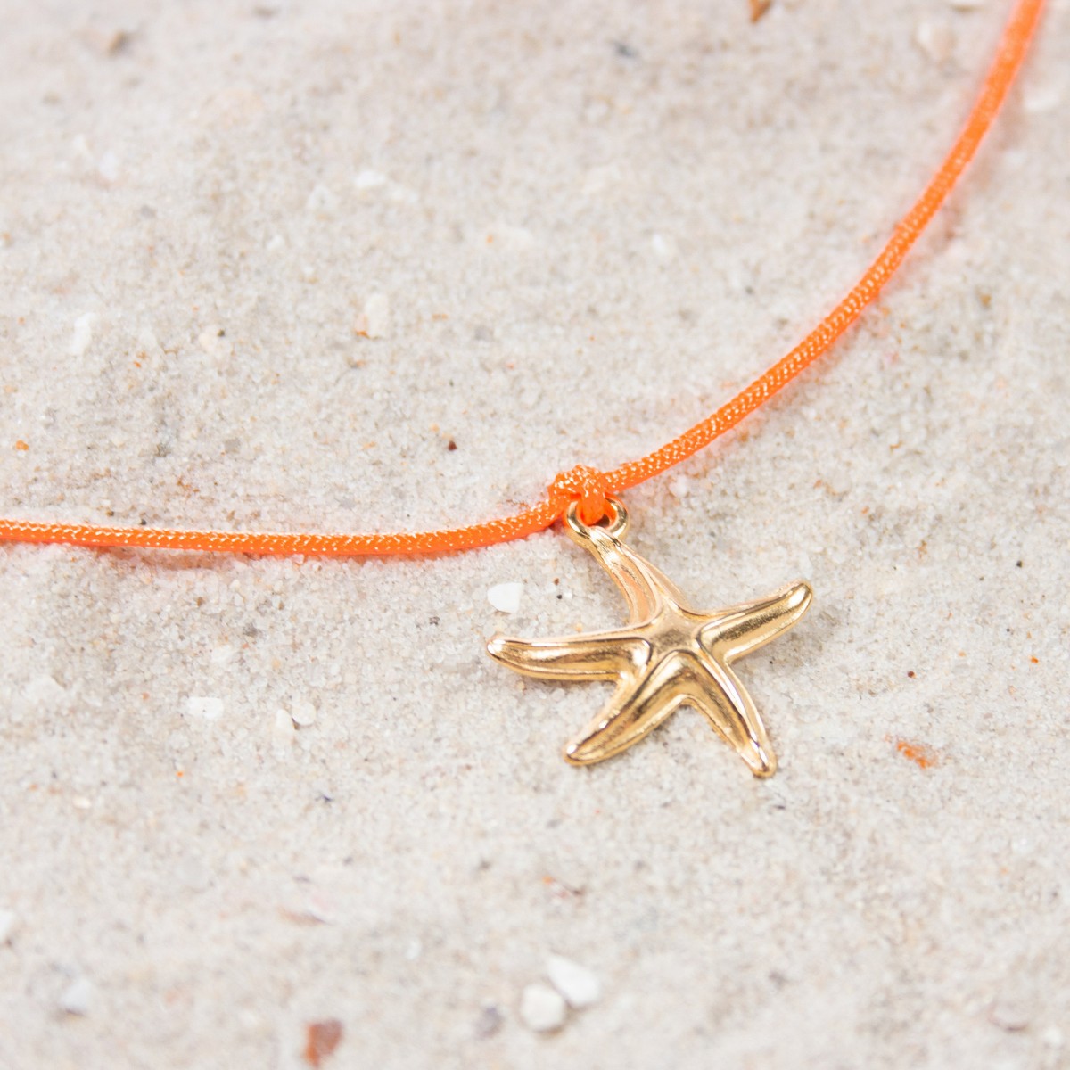 Armband auf Karte - Seestern - Schatzkarte