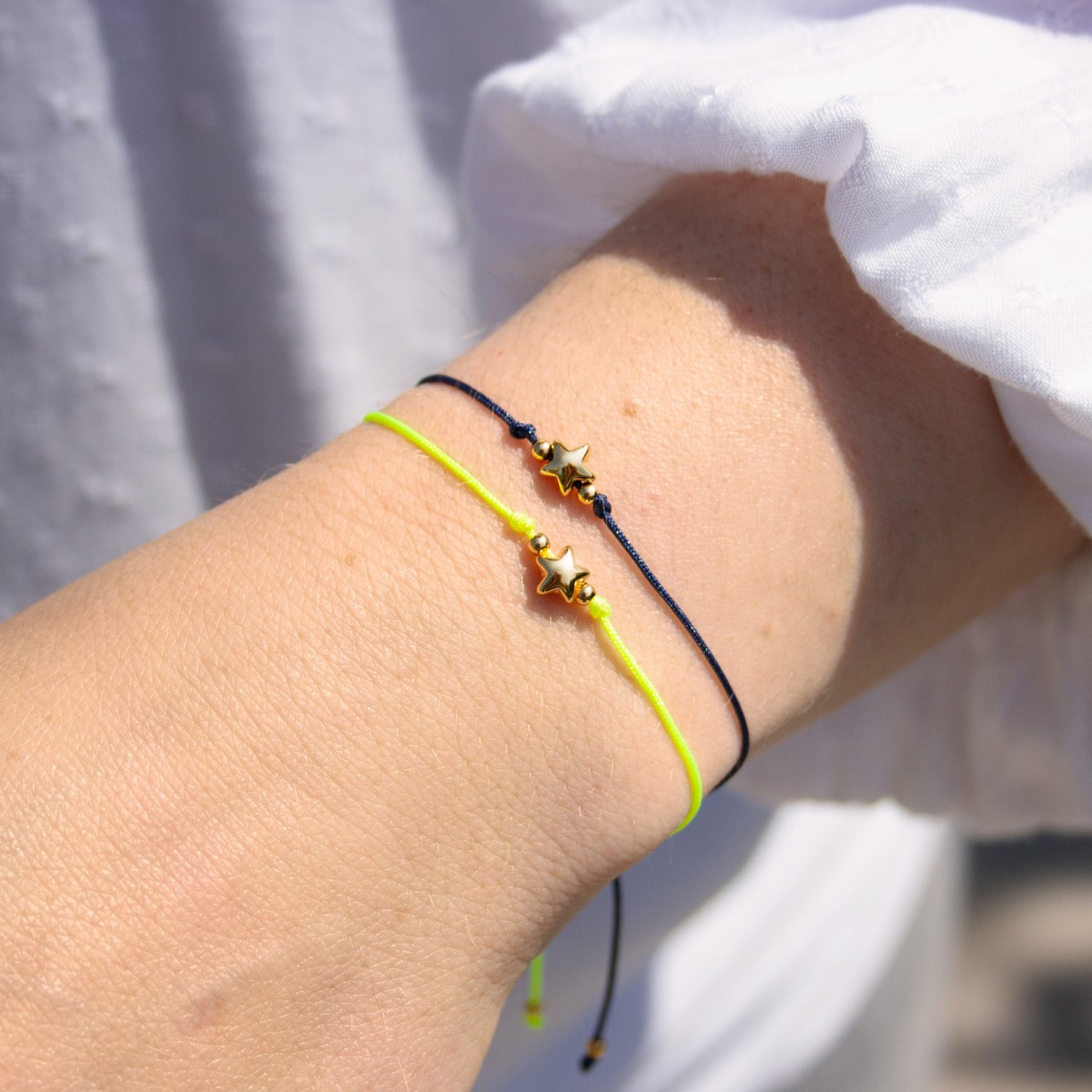 Armband auf Karte - Stern - Eine Klitzekleinigkeit für Dich
