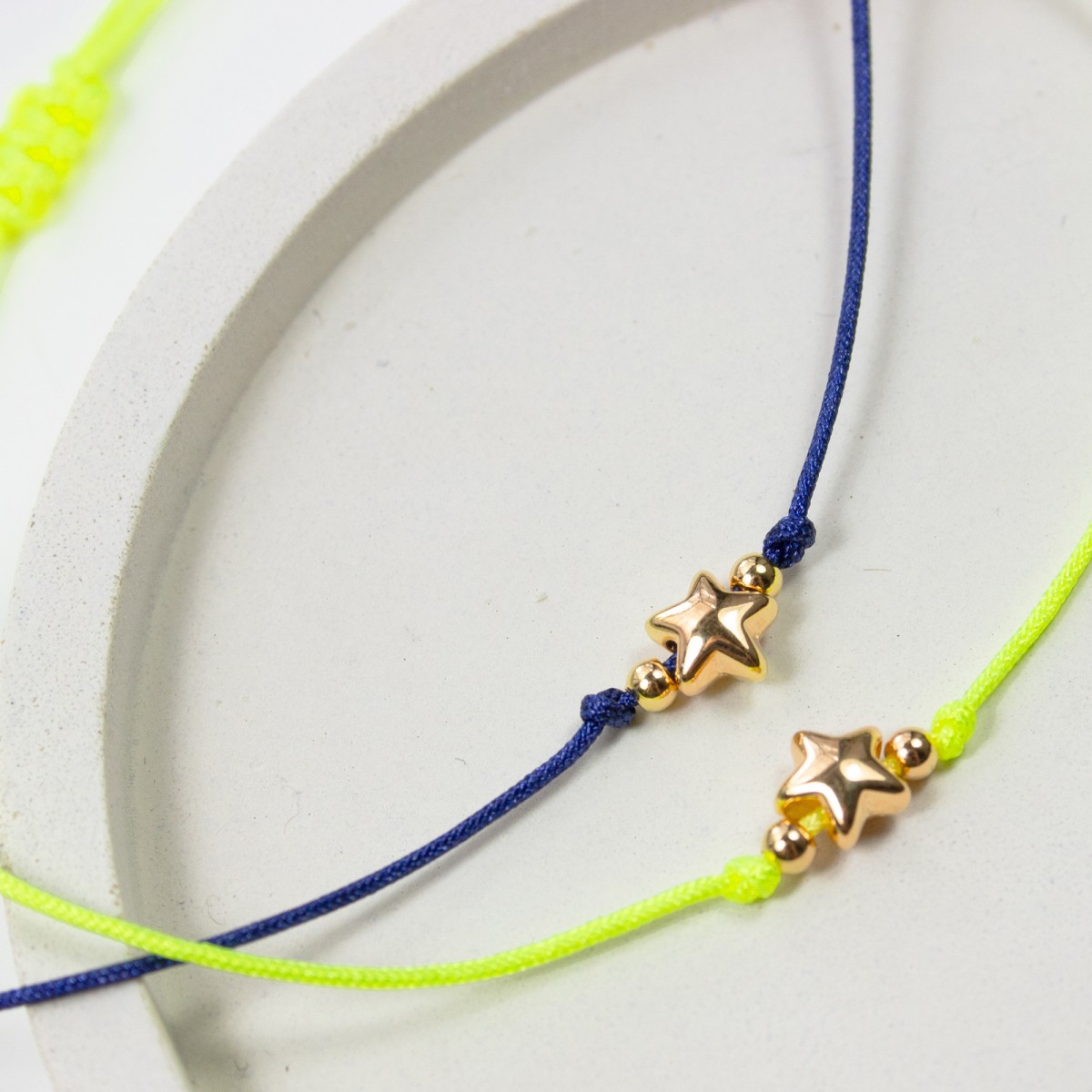 Armband auf Karte - Stern - Eine Klitzekleinigkeit für Dich