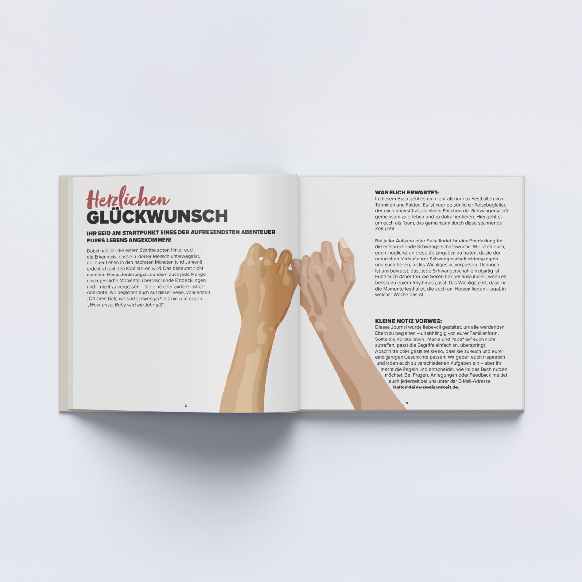 Schwangerschafts-Erinnerungsbuch | Deine Zweisamkeit Schwangerschafts-Erinnerungsbuch | Deine Zweisamkeit