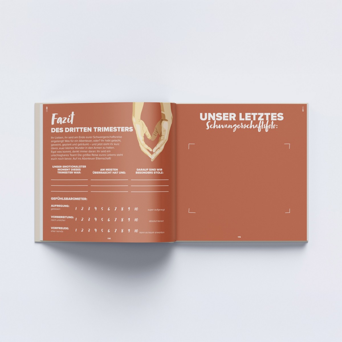 Schwangerschafts-Erinnerungsbuch | Deine Zweisamkeit Schwangerschafts-Erinnerungsbuch | Deine Zweisamkeit