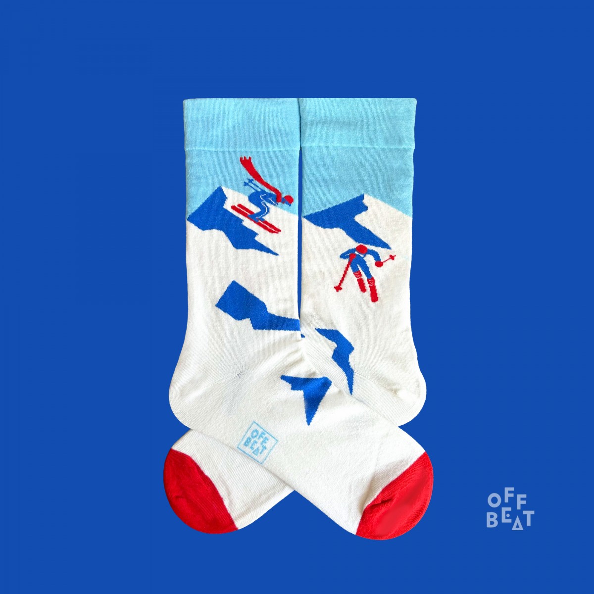 Skifahrer Socken von Offbeat