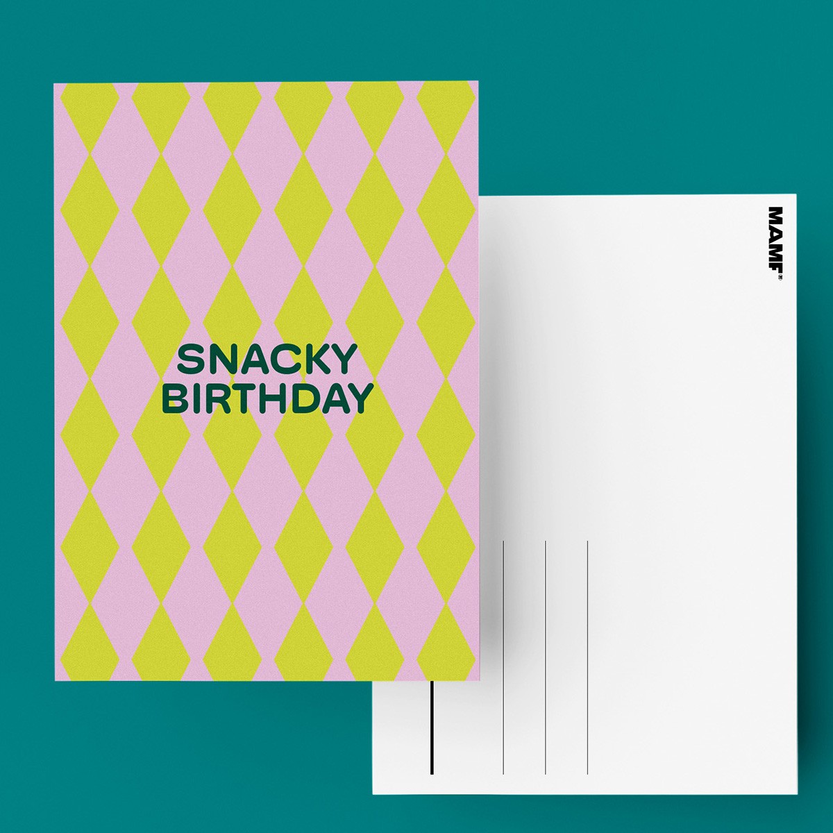 MAMF® "Snack Birthday" Postkarte