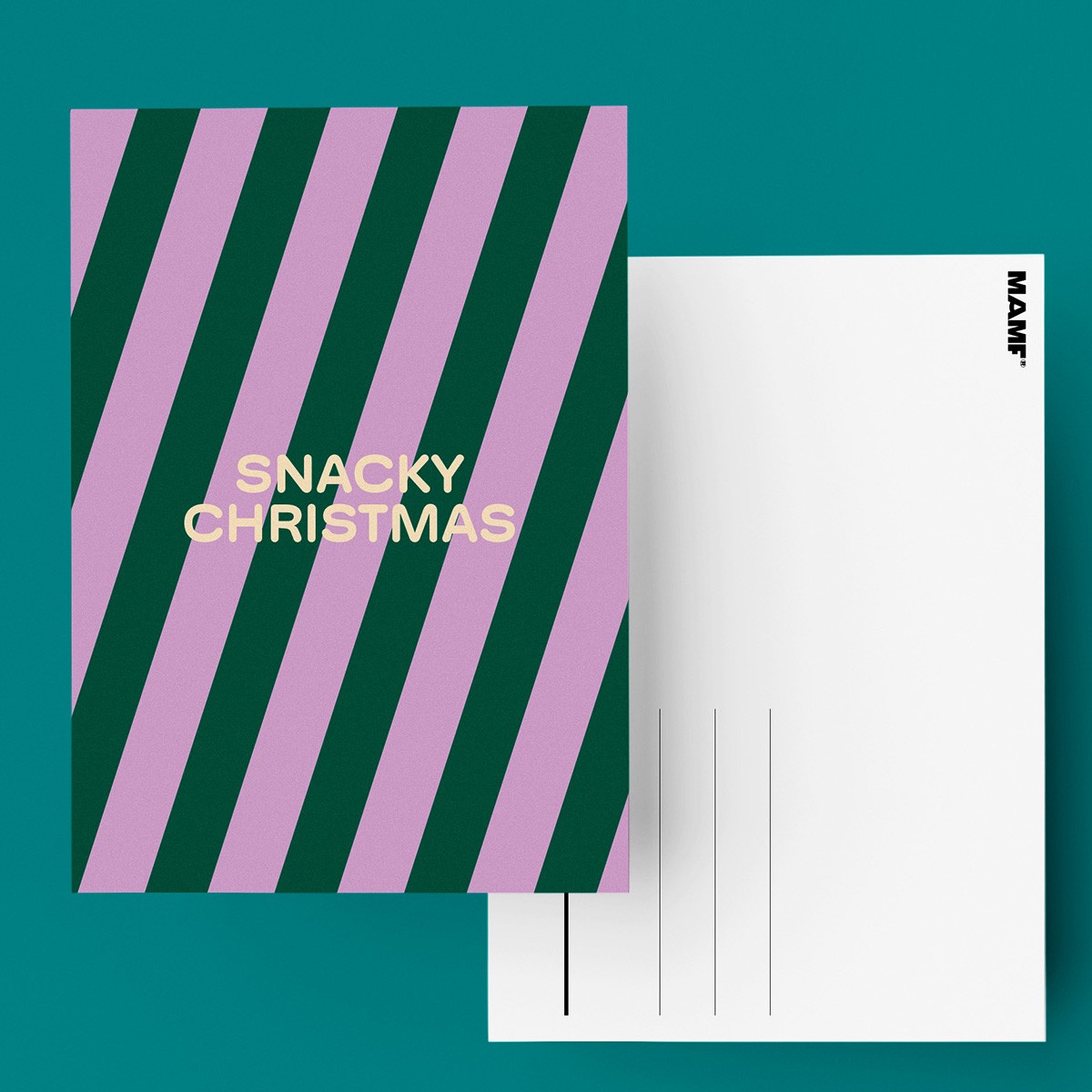 MAMF® "Snacky Christmas" Postkarte